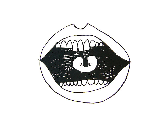 mouth print